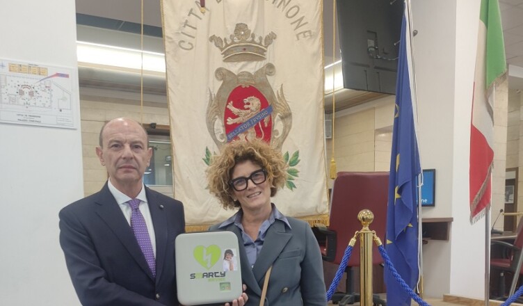 Frosinone, defibrillatori donati nel nome di Benedetta Quadrozzi