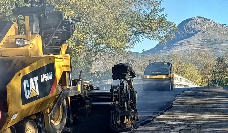 LAVORI IN CORSO PER LA MESSA IN SICUREZZA DELLA SP. 274